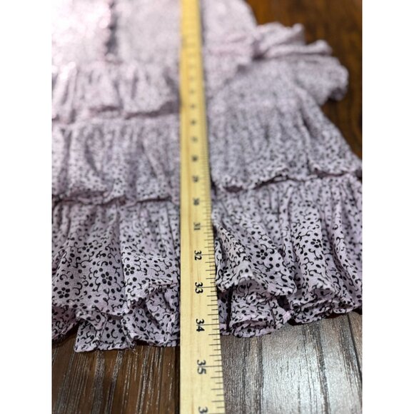 NEW Zadig & Voltaire Raspail Crinkle Floral Lace Trim Mini Dress M Retail $598 - Picture 14 of 14